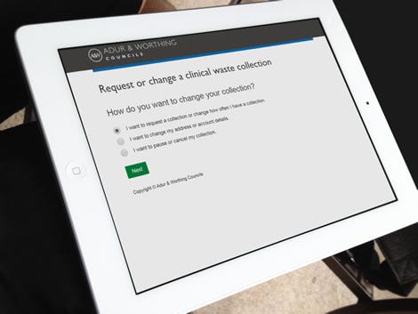 Photo: Final product displayed on a user&rsquo;s tablet